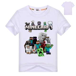 Áo thun Minecraft Steve Creeper inside