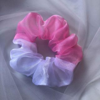 🌸🌸 Dây cột tóc Scrunchies phối voan lụa 2 màu ❤️