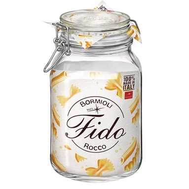 Hũ thủy tinh nắp cài kim loại FIDO - Bormioli Rocco - 2000ml @149240