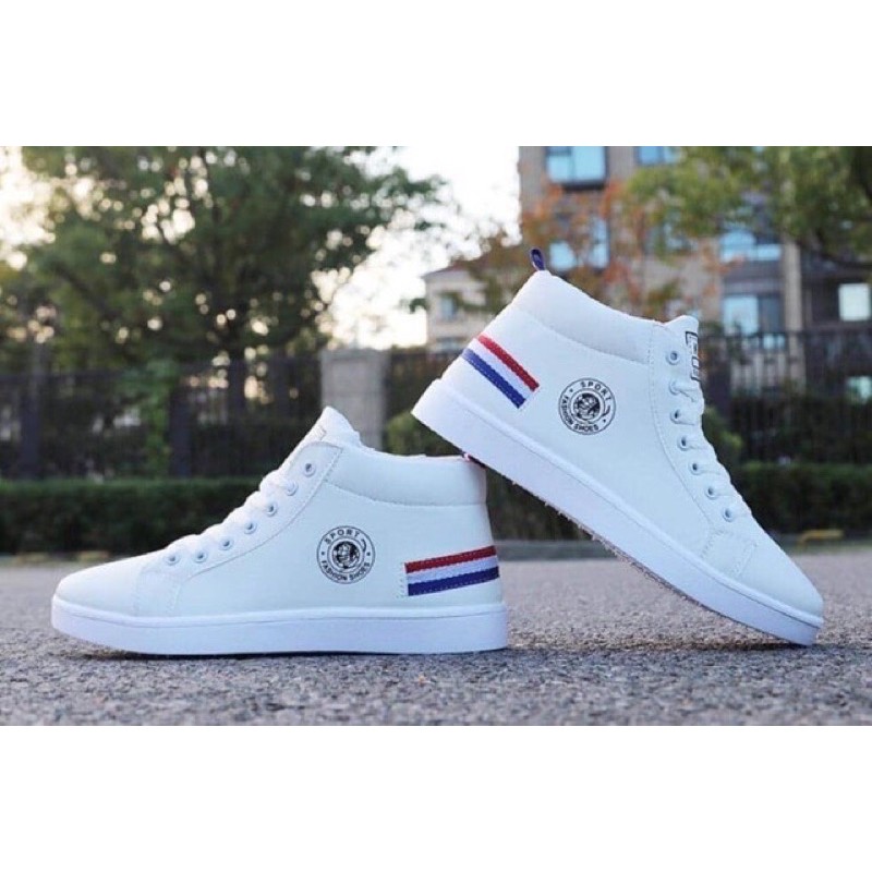 Giày thể thao nam cổ cao ( kèm ảnh thật)