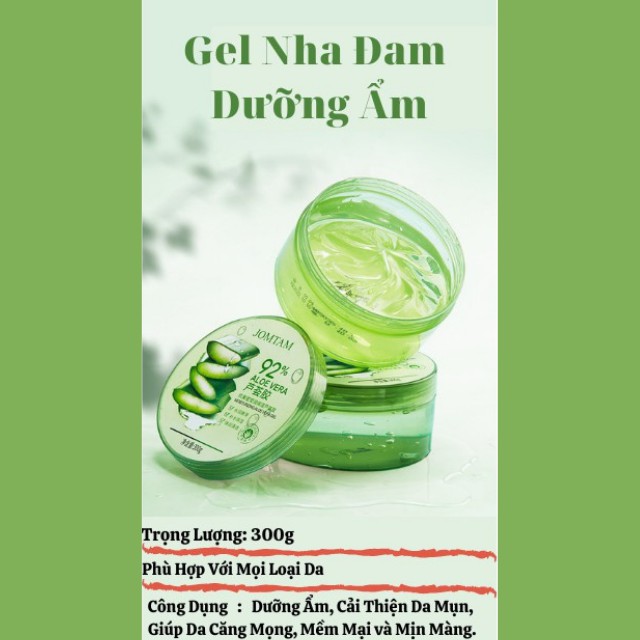 [NỘI ĐỊA] Gel Lô Hội Nha Đam 92% Tinh Chất Dưỡng Ẩm Làm Đẹp Da | BigBuy360 - bigbuy360.vn