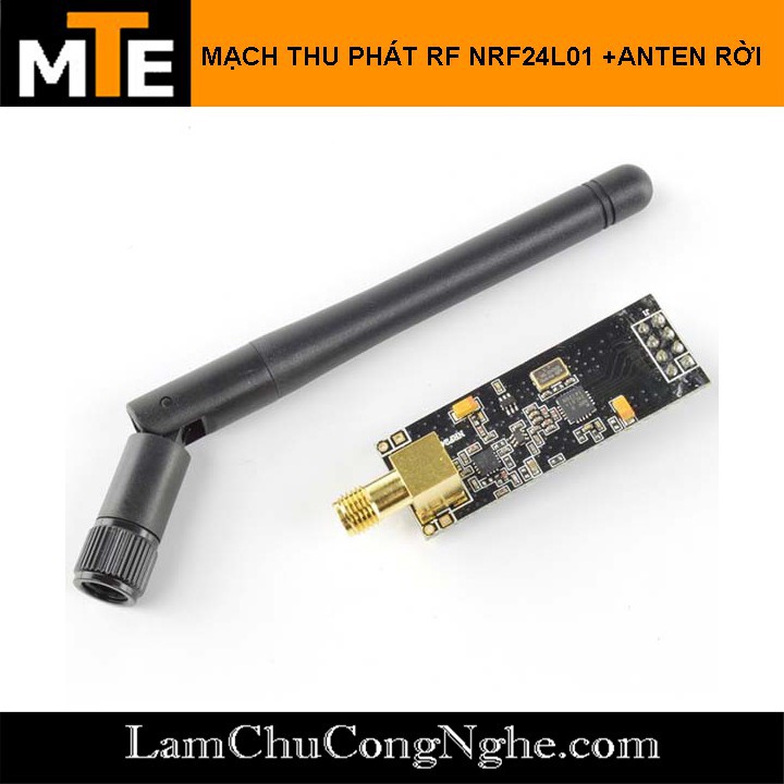 Mới! Mạch Thu Phát RF NRF24L01 + PA LNA 2.4Ghz Anten Rời