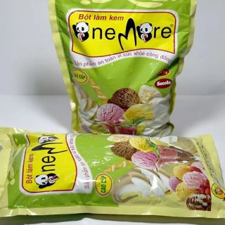 Bột làm kem OneMore CAO CẤP gói 1,3kg LÀM RA 3,8L KEM THÀNH PHẨM - CÔNG THỨC HƯỚNG DẪN