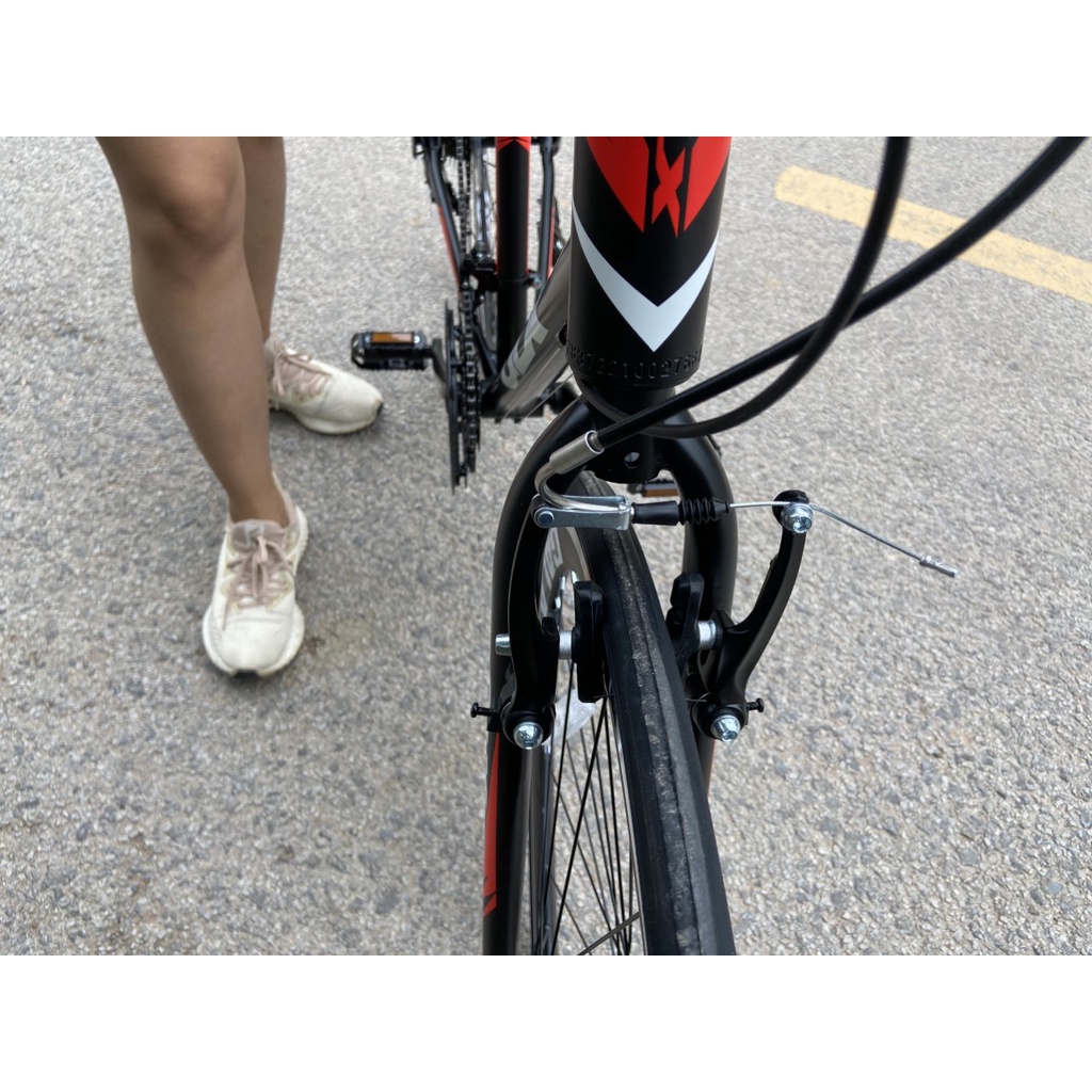 Xe đạp đua xe GALAXY KHUNG NHÔM -CÓ VIDEO  - GALAXY lP 400 size 700cc A HÌU