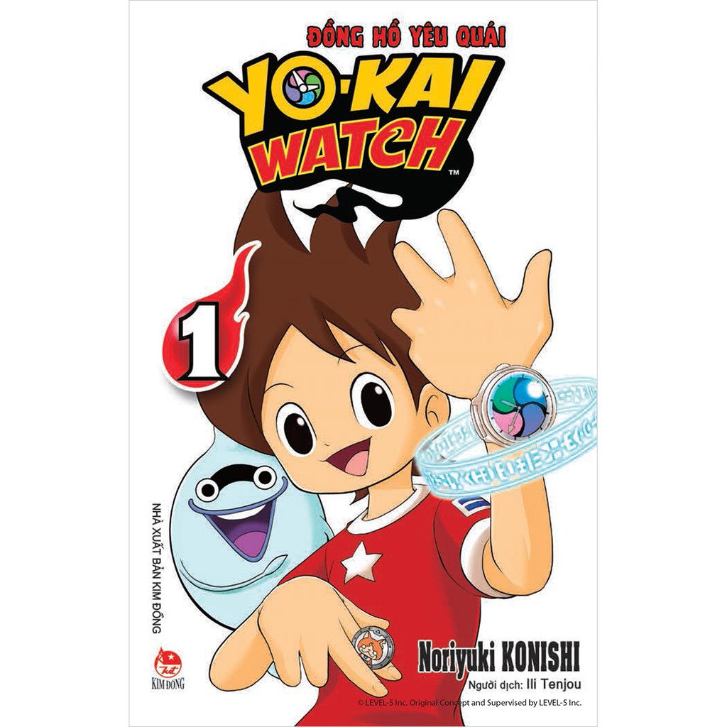 Truyện tranh Đồng Hồ Yêu Quái - Yukai Watch (Tập 1 đến Tập 15, tập mới nhất)