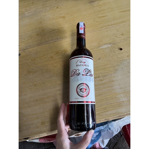 vang đỏ nấu cháo ếch 750ml