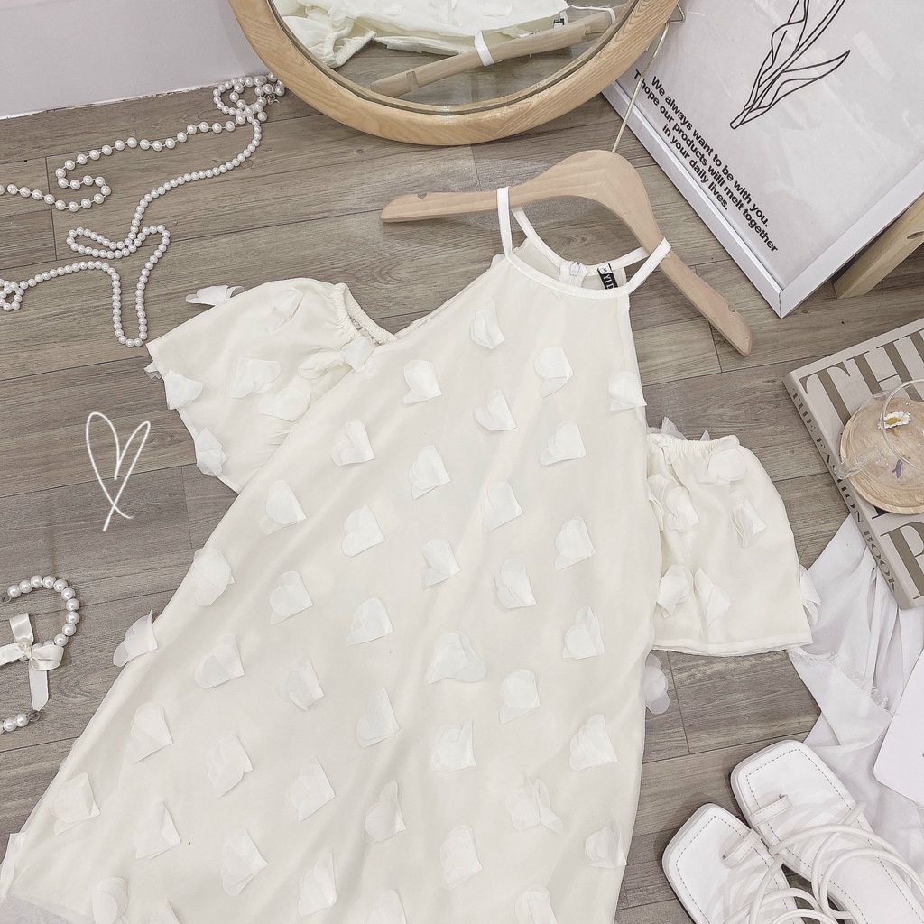 Váy cổ yếm tay rơi dáng suông V639 SUSTORE