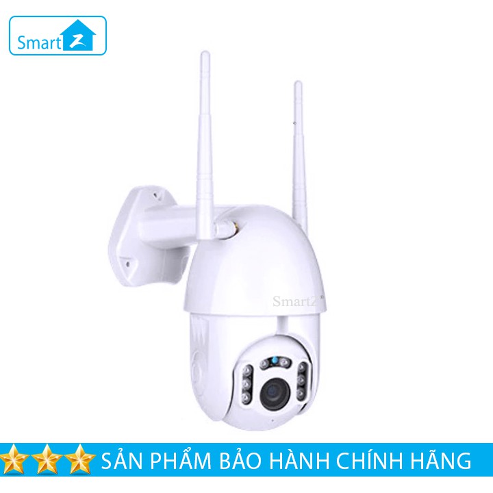 [Hàng cao cấp] IC123- Camera IP Wifi Ngoài Trời Full HD 2MP Hồng Ngoại Lưu Thẻ Nhớ