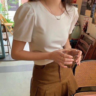 Áo thun tăm tay bồng