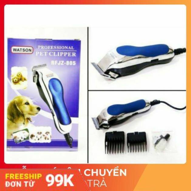 [GIẢM GIÁ] Tông Đơ cắt tỉa lông cho chó mèo cao cấp kemei RFJZ 805 -  Bảo hành 6 tháng