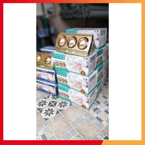 Đèn sưởi nhà tắm 3 bóng DABACO công nghệ số 1 nhật bản,chất lượng và đọ bền cao
