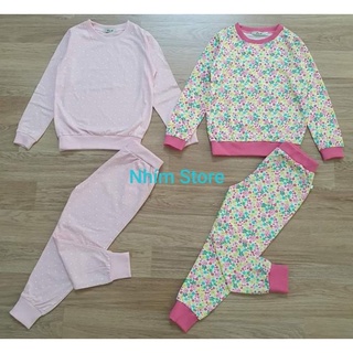 Bộ dài tay thu đông bé gái size đại
