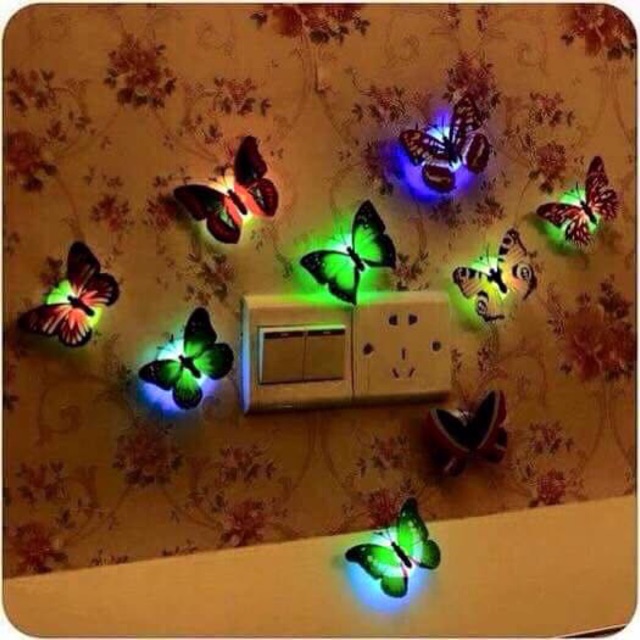 Combo 10 con bướm dạ quang 170k