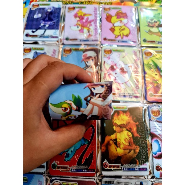 Set 120 thẻ bài Pokemon tráng nhựa dẻo thế hệ mới