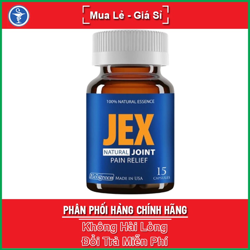 Viên uống Jex - Giúp Giảm Đau & Làm Chậm Quá Trình Thoái Hóa khớp - Yes Pharmacy