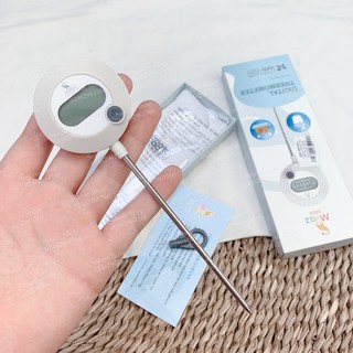Nhiệt kế điện tử/ nhiệt kế đo nhiệt độ nước, sữa, thức ăn moaz bébé mb020