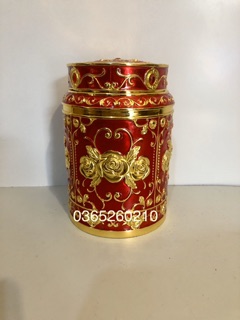 HỘP ĐỰNG CHÈ MÀU ĐỎ
