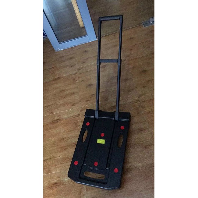 Xe đẩy hàng-kéo hàng đa năng 5 bánh S&D VT08S -Tải max 200kg, có bánh có khóa, TẶNG 2 dây chun có móc