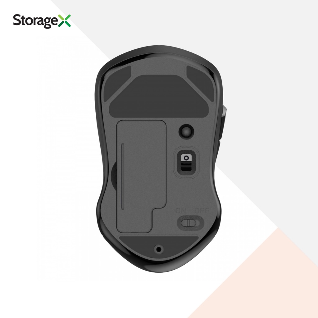 Chuột không dây chống ồn DAREU LM115B Silent - Dual mode  - Hàng chính hãng