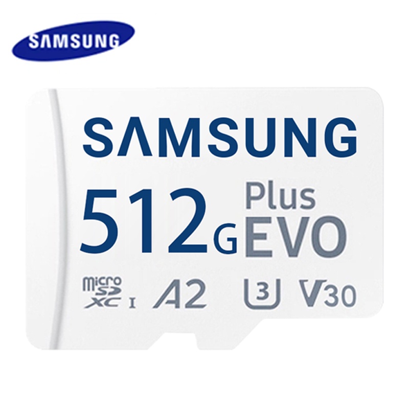 SAMSUNG Thẻ Nhớ Micro SDXC 1TB / SDHC 128GB / 256GB / 512GB SDXC A2 V30 MicroSD UHS-1 Dành Cho Điện Thoại / Máy Ảnh Drone