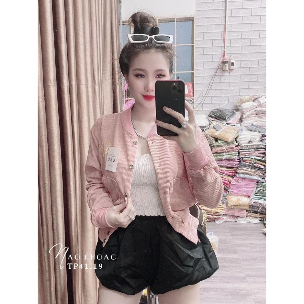 ÁO KHOÁC KAKI NHUNG CỰC ĐẸP TP41.19 ⚡100% ẢNH THẬT⚡