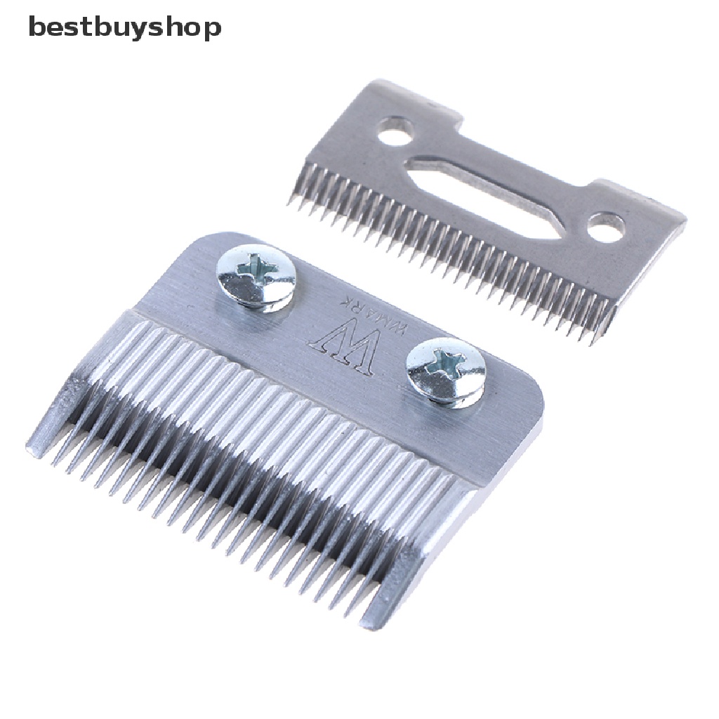 Set lưỡi cắt có ốc vít bằng thép chuyên dụng dành cho tông đơ cắt tóc