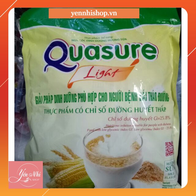Bột ngũ cốc Quasure light dành cho người tiểu đường gói 400g