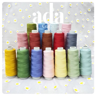 Sợi tri 6 bảng màu x - sợi cotton tri 0.9mm - ada.crafts