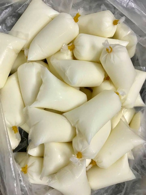 Hỏa tốc_50 bịch sữa chua  nhà làm - 100% từ sữa bò tươi nguyên chất