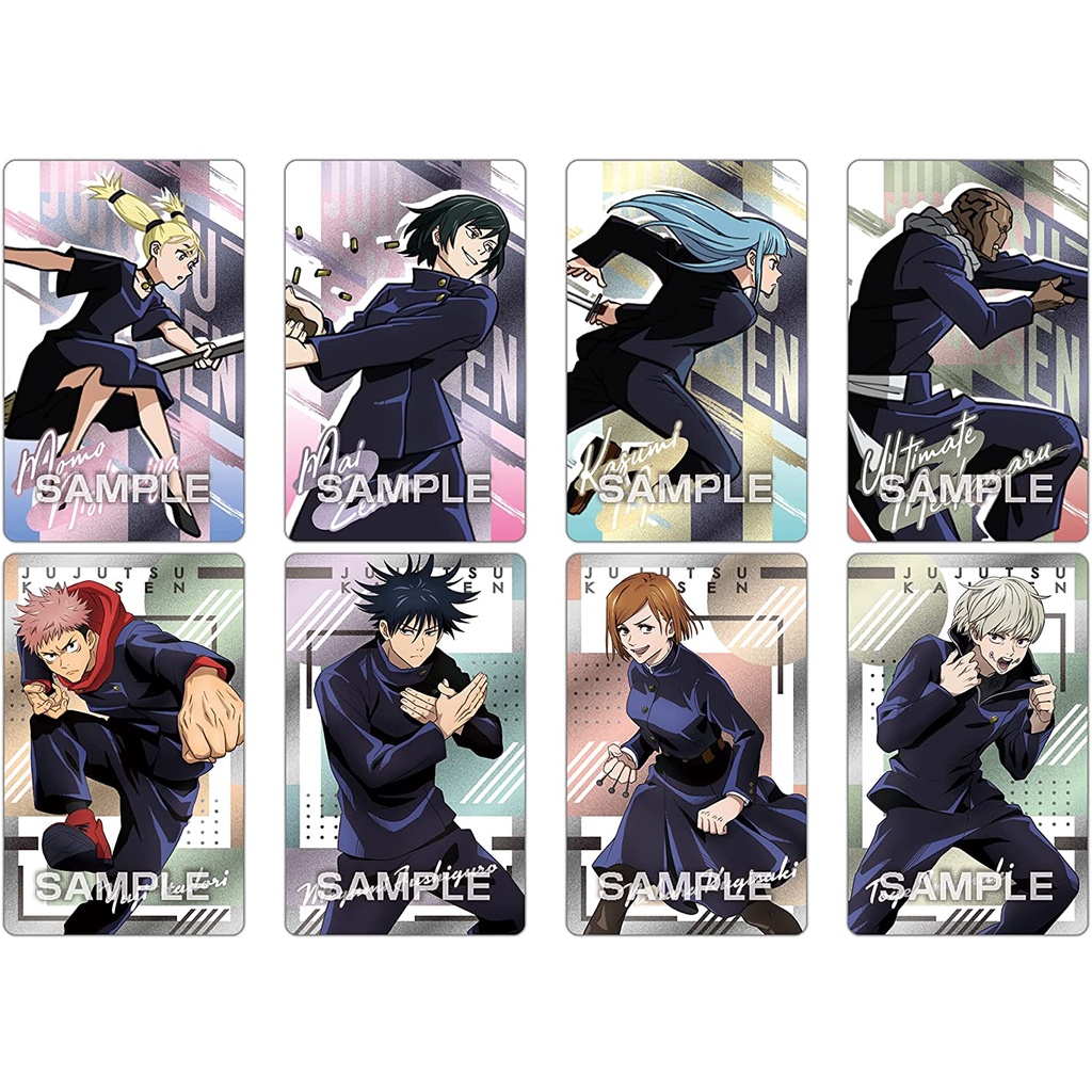 Pack Thẻ Bài Jujutsu Kaisen Metal Collection Chính Hãng Chưa Bóc mới 100% - Ensky