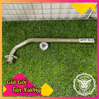 [Cổ Inox] Cổ Pô Sirius Inox 304 Gắn Pô Zin Xe Sirius