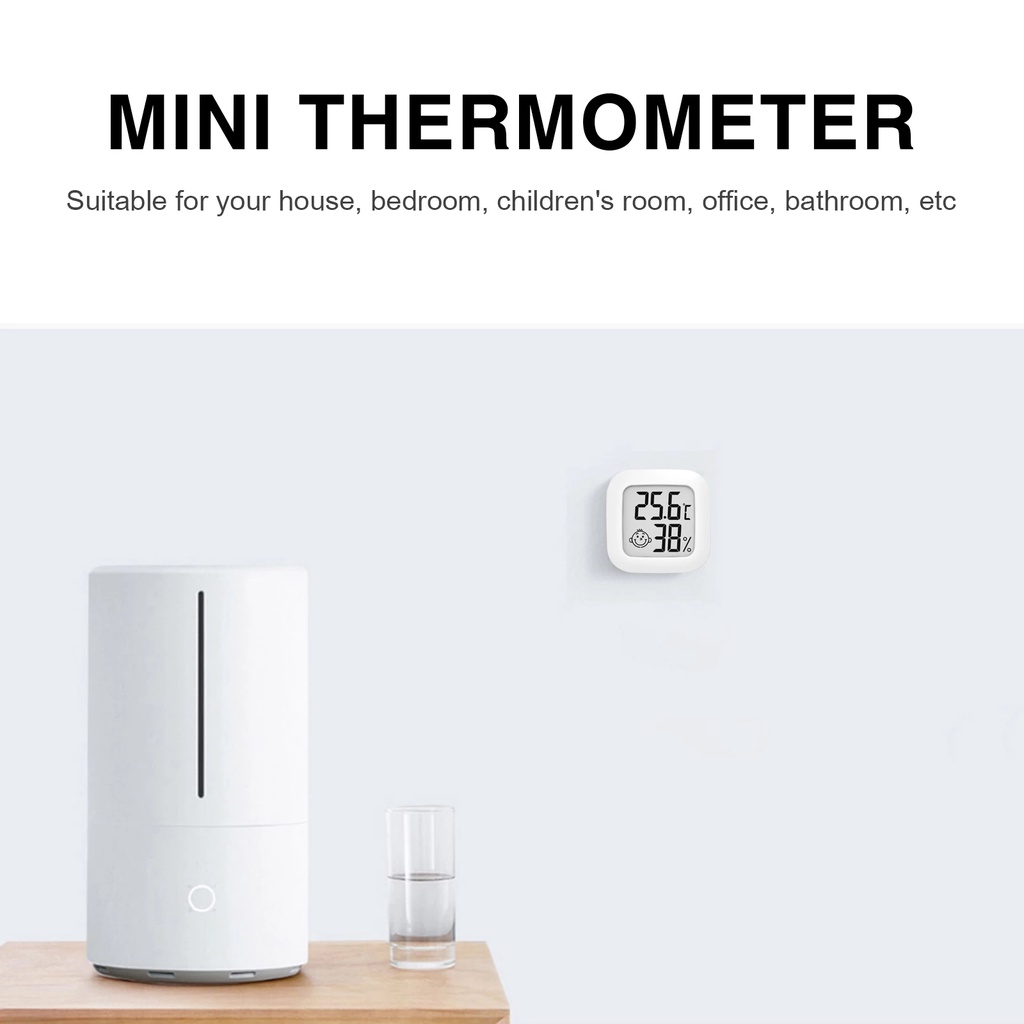Đồng Hồ Đo Nhiệt Độ Và Độ Ẩm 2 Trong 1
