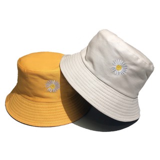 [đội hai mặt] Mũ bucket hoa cúc