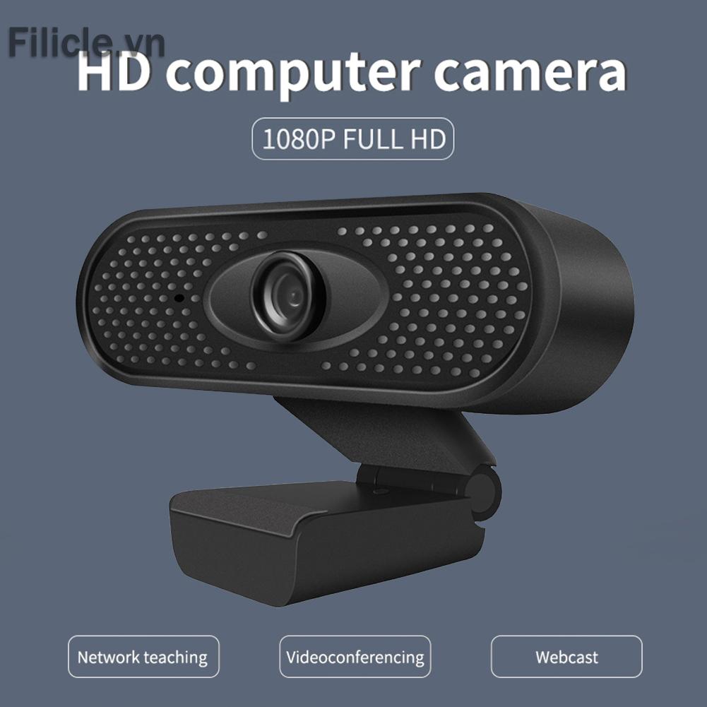 Webcam FILICLE 2MP USB tích hợp Mic 1080P HD cho PC TV | BigBuy360 - bigbuy360.vn