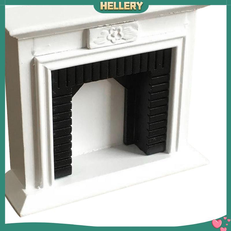 Mô Hình Bàn Bếp Lửa Bằng Gỗ Tỉ Lệ 1 / 12 Trang Trí Nhà Búp Bê