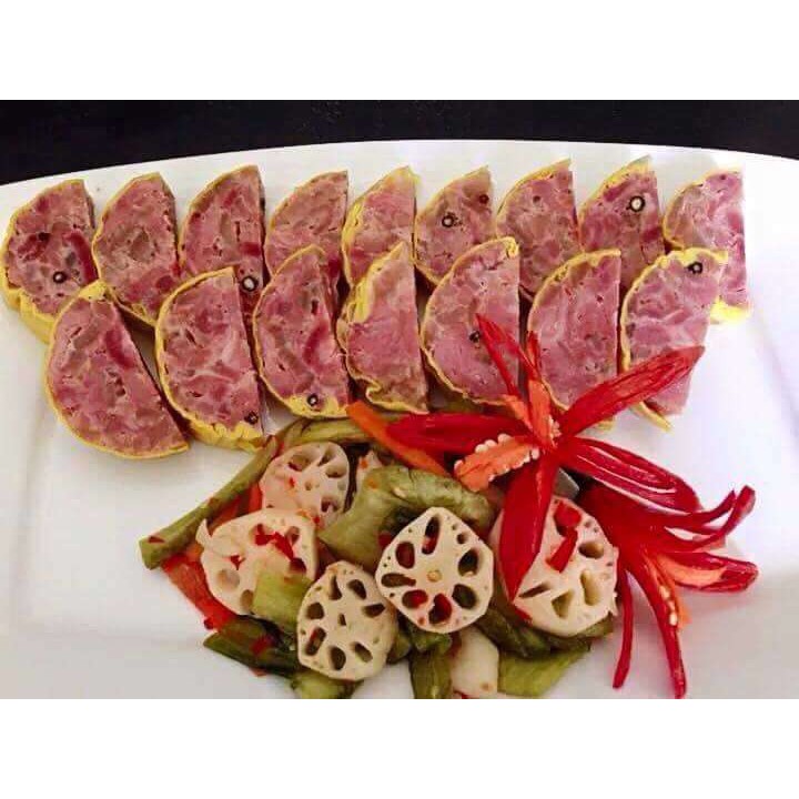 Chả Pate Cuộn Trứng - Chả Pate Năm Thụy Đặc Sản Trà Vinh - 500gr/cây