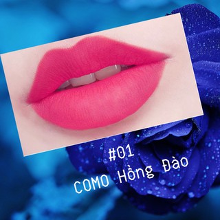 Son kem không chì COMO CREAM màu Hồng Đào 100% thiên nhiên, an toàn cho mẹ bầu, màu chuẩn đẹp (có Phiếu bảo hành)