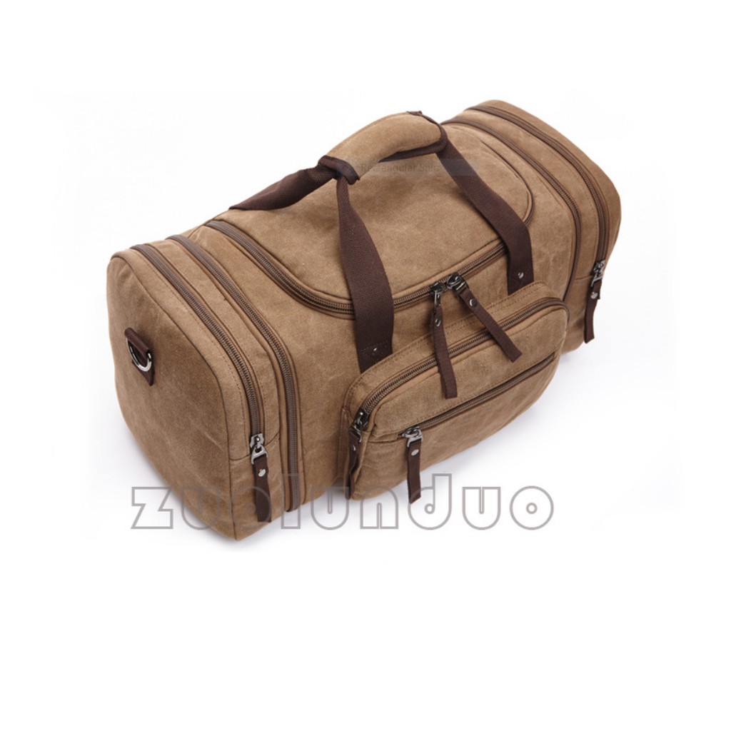 Túi xách du lịch thể thao vải canvas đa chức năng thời trang cao cấp phong cách mới