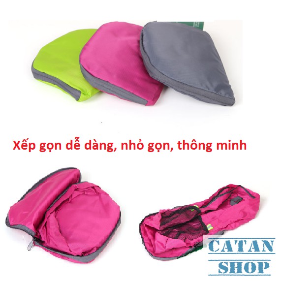 Balo xếp gọn siêu nhẹ 0,16 kg, balo công tác, du lịch DL13-BaloXG