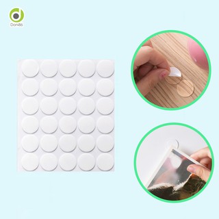 1 tờ 30 miếng dán acrylic siêu dính 2 mặt trong suốt - Doni86 - PK138