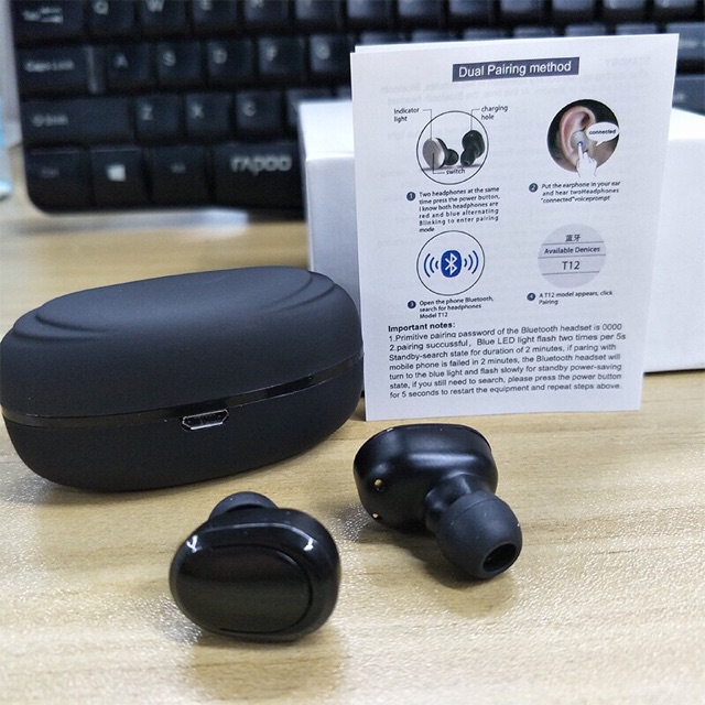 Tai nghe bluetooth mini M1 TWS công nghệ 5.0 bass cực hay - hàng nhập khẩu | BigBuy360 - bigbuy360.vn