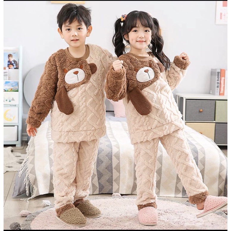 Order_Đồ Ngủ Bông Couple Dễ Thương Dành Cho Bé