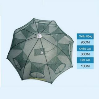 Lưới Bắt Cá Bát Quái 8 Cửa Thông Minh