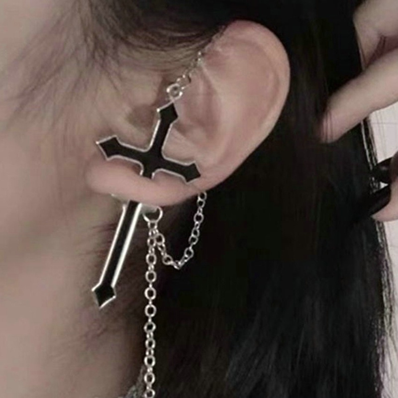 Bông Tai XWNYDER Hình Thánh Giá Thời Trang Cá Tính Dành Cho Nữ