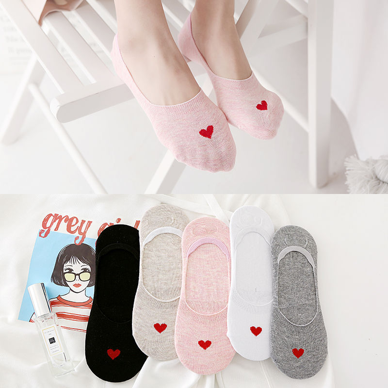 Vớ chân cotton hình mèo xinh xắn dành cho nữ