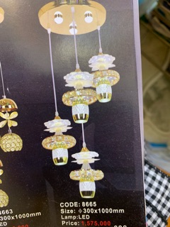 Đèn thả pha lê