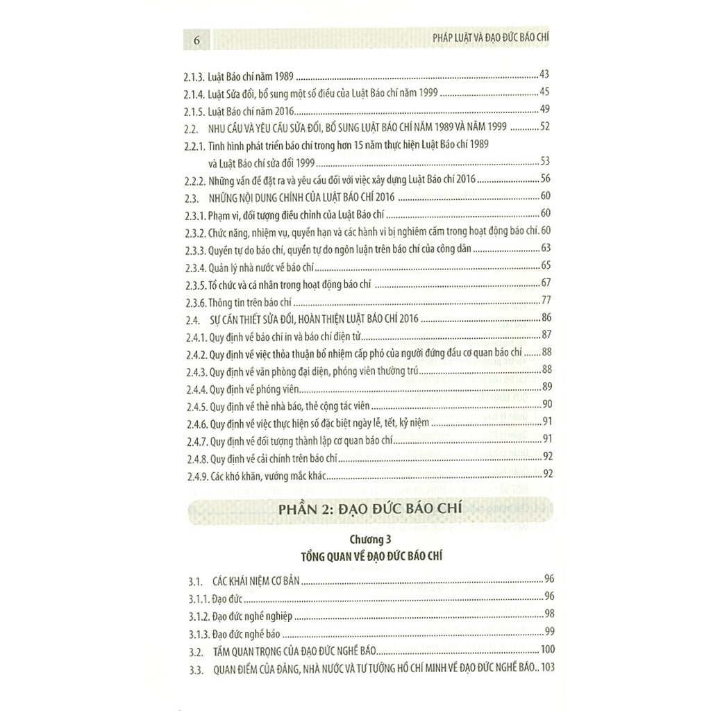 Sách - Pháp Luật Và Đạo Đức Báo Chí | BigBuy360 - bigbuy360.vn