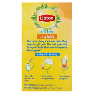 Trà Lipton Ice Tea vị đào 224g (16 gói x 14g)