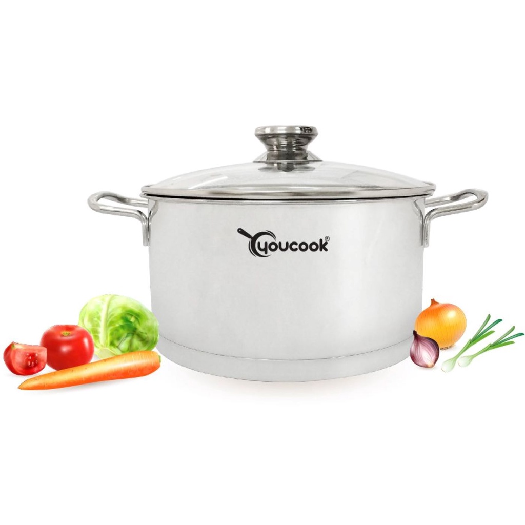 Nồi Inox You Cook 3 Đáy Cao Cấp YCP24-3LS