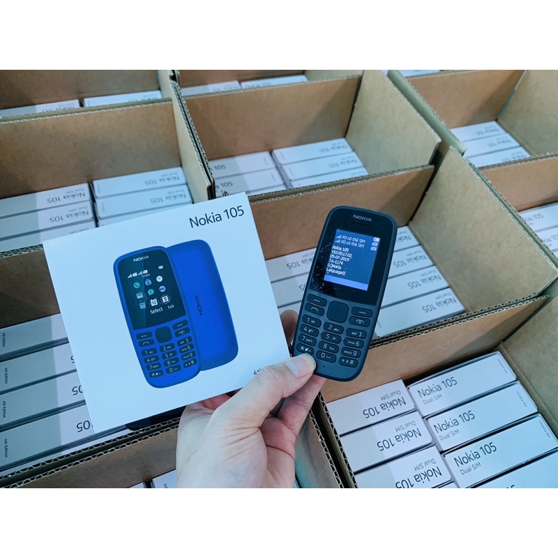✅ Nokia 105 2 sim 2019 Full box
